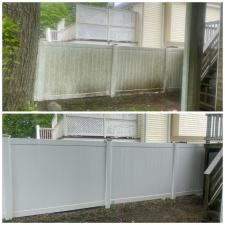 Vinyl fence cleaning Narragansett, Rhode Island 1