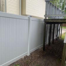 Vinyl fence cleaning Narragansett, Rhode Island 2