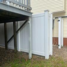 Vinyl fence cleaning Narragansett, Rhode Island 5