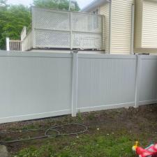 Vinyl fence cleaning Narragansett, Rhode Island 6