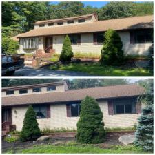 Vinyl Siding Cleaning and Rear Paver Patio Cleaning in East Greenwich, RI 2