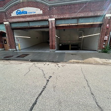 Commercial Pressure Washing In Brookline Massachusetts Parking Garage Cleaning Image