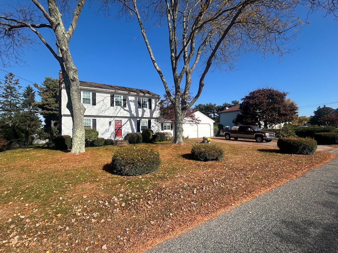 Just outside the park House washing In Seekonk Massachusetts