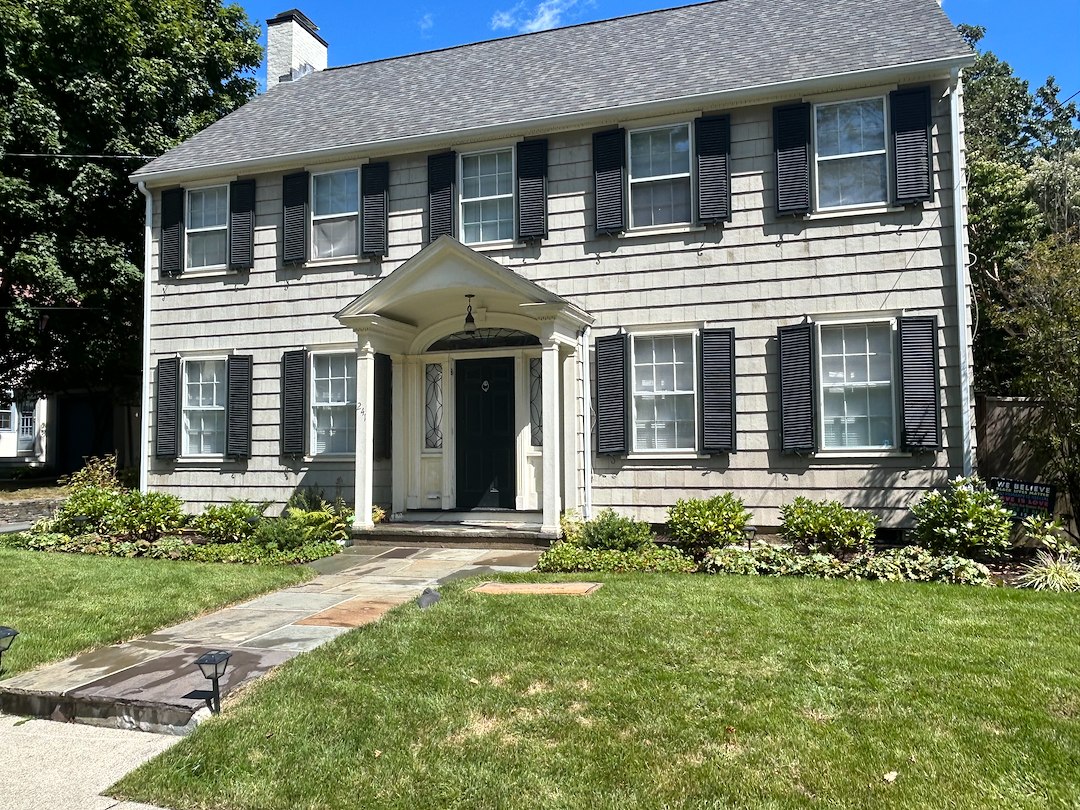 Quick Turn Around House Washing In Preparation For Paint In Providence Rhode Island 