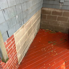 slip-and-slide-into-the-ocean-Deck-cleaning-in-Barrington-RI-prep-for-paint 2