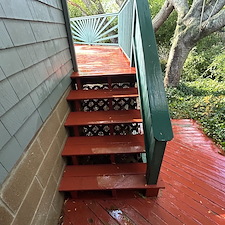 slip-and-slide-into-the-ocean-Deck-cleaning-in-Barrington-RI-prep-for-paint 4