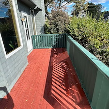 slip-and-slide-into-the-ocean-Deck-cleaning-in-Barrington-RI-prep-for-paint 11