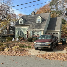 Small Big But Shine House Washing In Providence Rhode Island In Preparation For Paint! Image